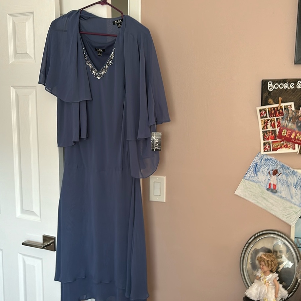 New with tags SLNY dressy two piece jacket dress size 16